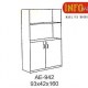 AE-942 - Armrio Estante 2 Portas