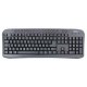 Teclado Multimdia Preto